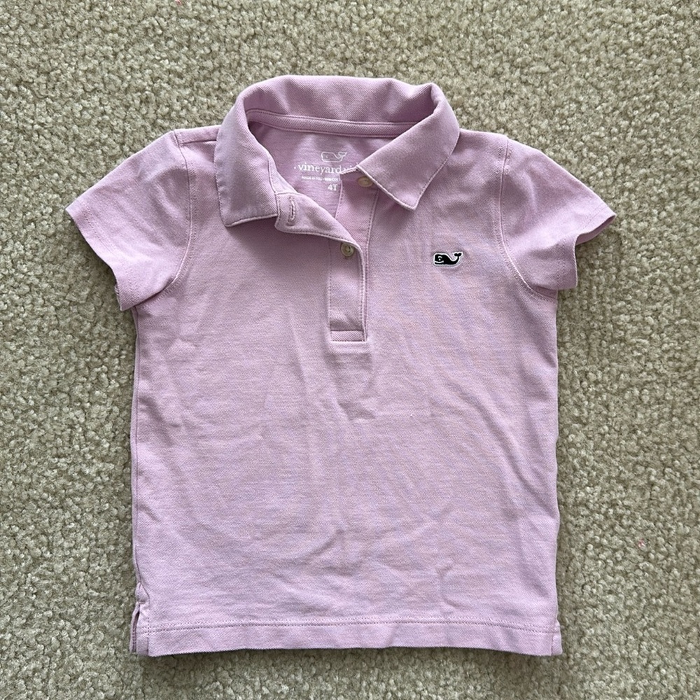 Girls Vineyard Vines Polo Short 4T